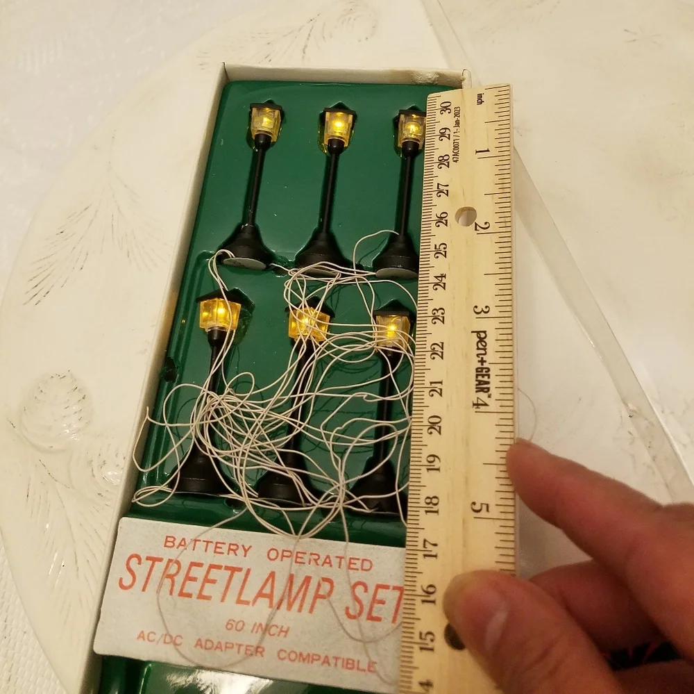 Department 56 Battery Operated Street Lamp Set 60